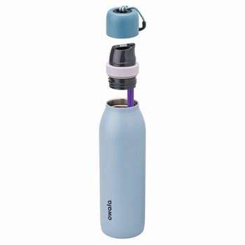 Owala 18oz FreeSip® Twist Water Bottles Blue Canada | WJVAS-7280